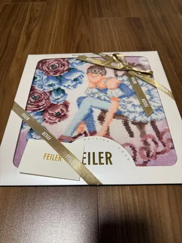 [ 새상품 미사용 ] FEILER 페이러 타월 손수건 기프트 박스 포함