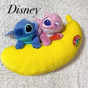 디즈니 스토어 Disney.*스티치 엔젤 바나나 봉제 인형