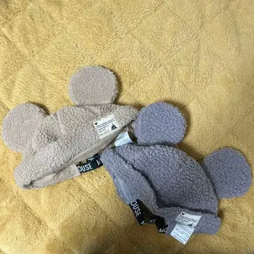 디즈니 미키 보아캡 2개 세트