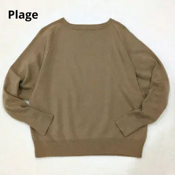 플라주 Plage 2022AW 스무스 돌먼 풀오버 니트