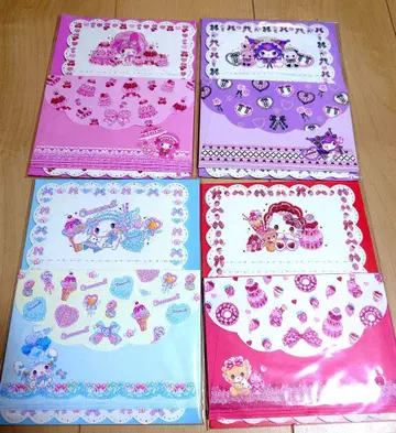 새상품 산리오 x 아메노모리 후미카 레터 세트