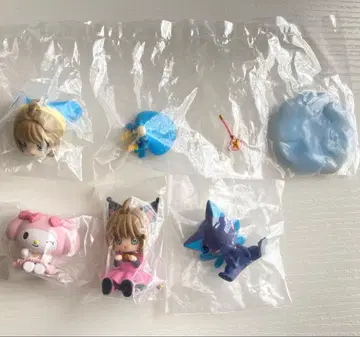 카드캡터 사쿠라 가챠가챠 피규어 4세트