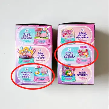 커비 인 팝 시티!! 커비 피규어 3 5