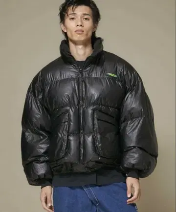 JieDa 다운 자켓 2 블랙 볼륨 지에다