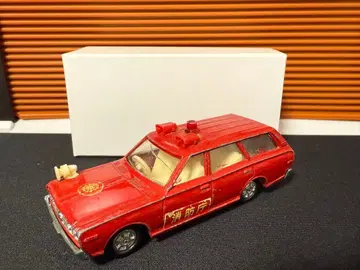 토미카 No.78 닛산 세드릭 왜건 파이어 치프카 블랙 상자