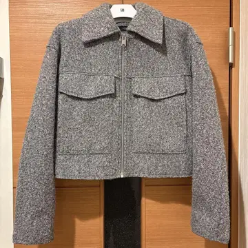 ZARA 부클레 크롭 자켓 XS