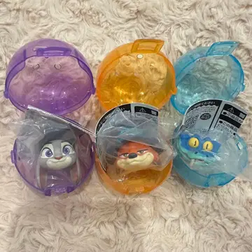 주토피아 2 패션 반지 닉 주디 게리 세트