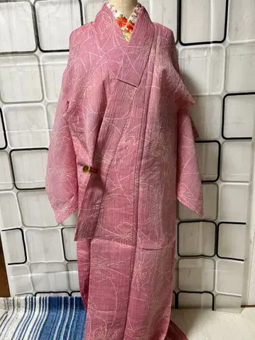 꽃무늬 오지야 린넨