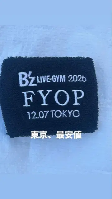 B'z 비즈 가챠가챠 리스트 밴드 도쿄 한정판 12/7