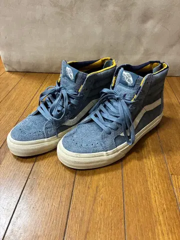 Vans 블루 하이컷 스니커즈