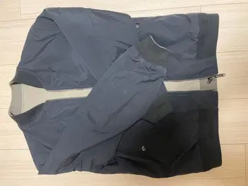 나일론 네이비 점퍼