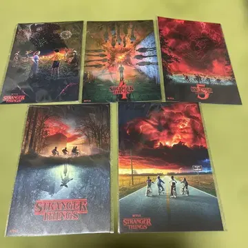 스트레인저 싱스 엽서 5종 컴프 세트
