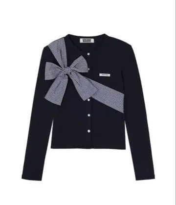 [ 새상품 ] 리본 타이 니트 가디건