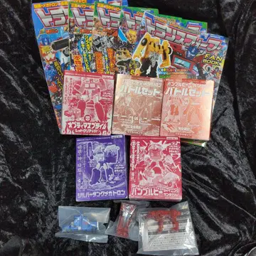 트랜스포머 FANBOOK 컴플리트 세트와 한정판 트랜스포머