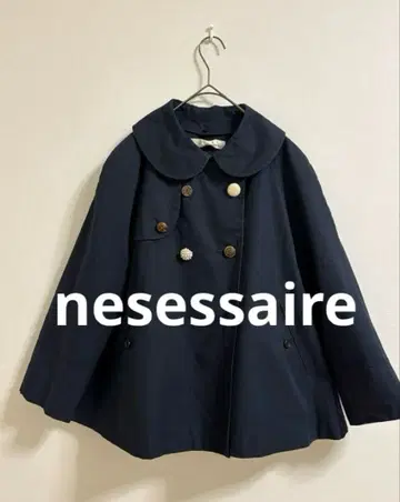 nesessaire 네세세아 숏 트렌치코트
