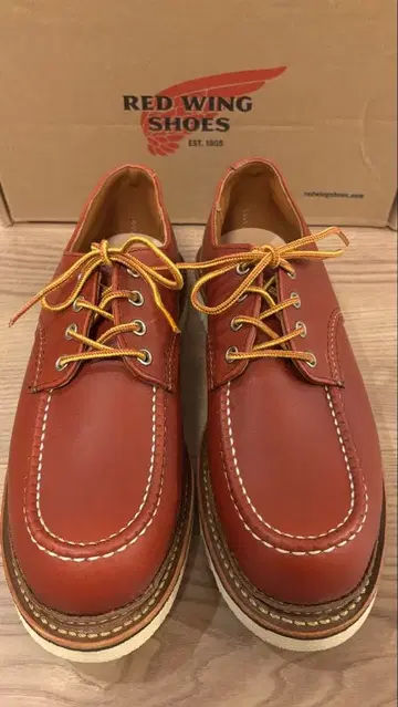 미사용 새상품 9 1/2 D 레드윙 8103 옥스퍼드