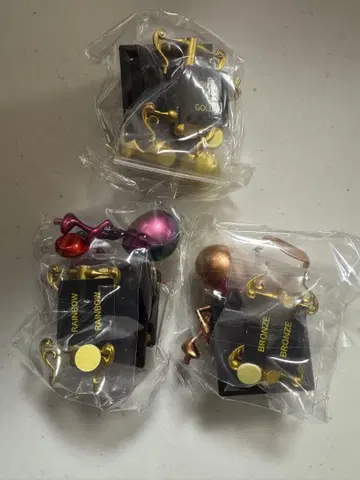 미개봉 새상품! 시푸라 한정판 서밋 트로피 마스코트 3종 세트!