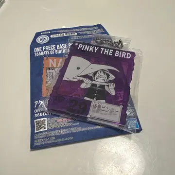 원피스 베이스샵 제일복권 아크릴 블록 참 루피 핑키