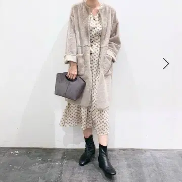 BAYFLOW 리버서블 롱 코트