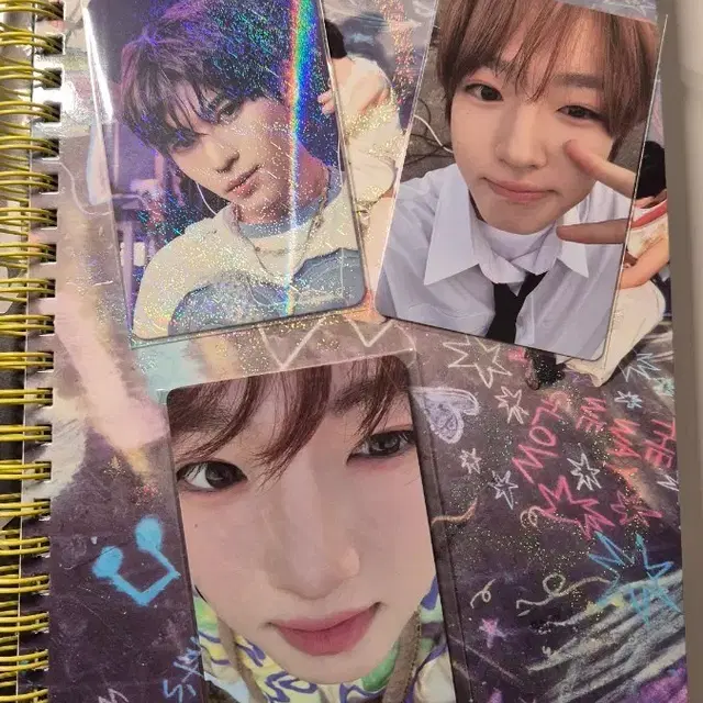 엔시티 위시 컬러 앨범 사쿠야 포카 시온 포카 초회한정판