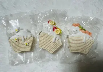 녹아내리는 슈가의 바움쿠헨 마스코트 3종