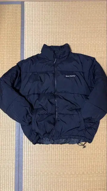 BEN DAVIS 블랙 다운 자켓 XL
