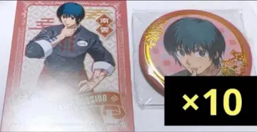 사카데이 나구모 차이나타운 미션 금박 캔뱃지 특전