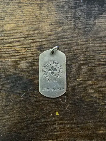 silver925 도그 택 목걸이