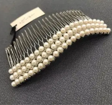 꽃 책갈피 물결 모양 3연 펄 코움 롱 타입 토메소데 피로연 세레모니