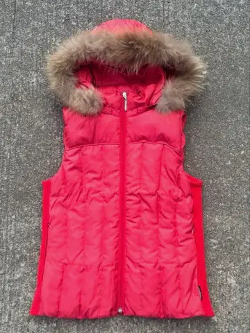 00s archive fur down vest y2k