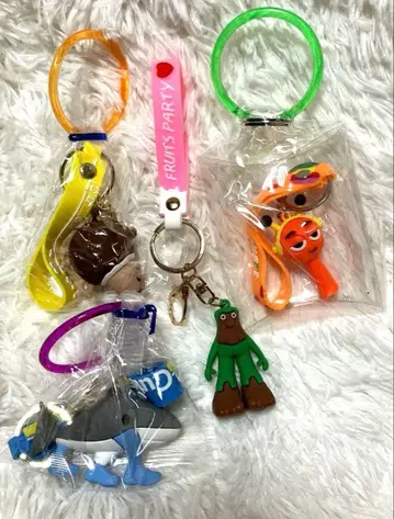 이탈리안 레인 로트 키링 4개 세트