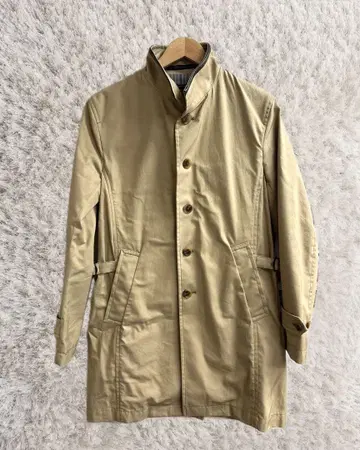 Men's Bigi 방수 꽃가루 가드 베이지 스텐카라 코트