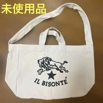 IL BISONTE 아이보리 토트백