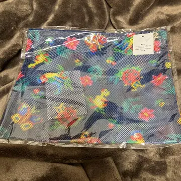 미사용 새상품 페이러 FELIER 하이디 메쉬 파우치 ( 네이비 L )