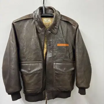 AVIREX 아비렉스 A-2 플라이트 자켓 램 가죽 현행 모델