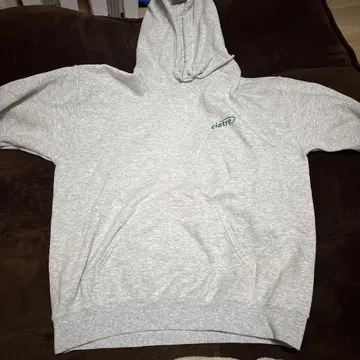 ciatre 후드 부착 그레이 후드티