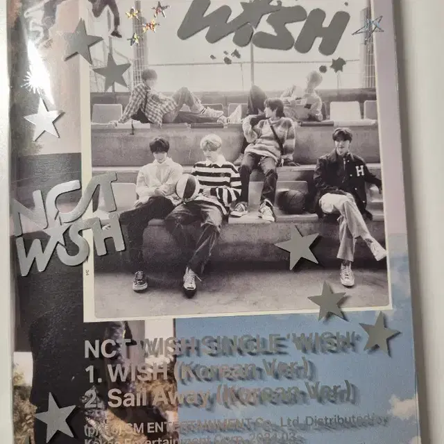 엔시티 위시 앨범 오시온 사쿠야 리쿠 유우시 료 대영 단순 개봉