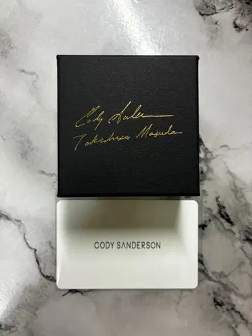 CODYSANDERSON 마스다 타카히사 콜라보 이어커프