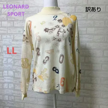 LEONARD SPORT 하자품 크림색 긴팔 니트