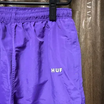 HUF 퍼플 조거 팬츠