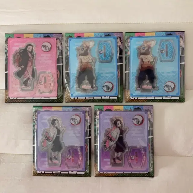 귀멸의칼날 아크릴 스탠드 (네즈코 이노스케 시노부)