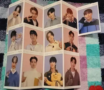 seventeen w 폴딩 포토카드