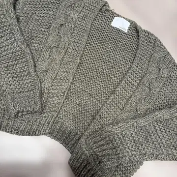 room306 CONTEMPORARY 케이블 니트 가디건 울