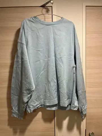 Evcon 라이트 블루 긴팔 론T