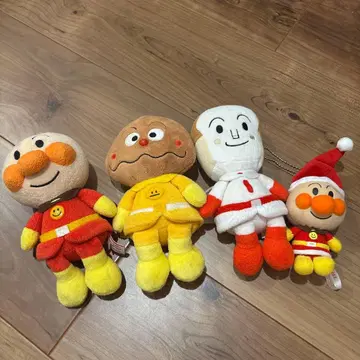 호빵맨 봉제 인형 세트