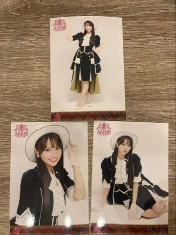 AKB48 무도관 동경의 의상 브로마이드 3종 컴프 이토 모모카