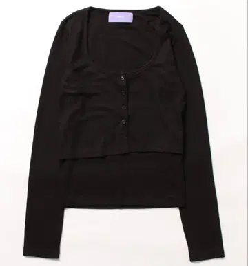 새상품 soft touch 상의 탱크탑 블랙 레이어드 세트