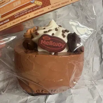 Mellojoy 초콜릿 무스 케이크 스퀴즈