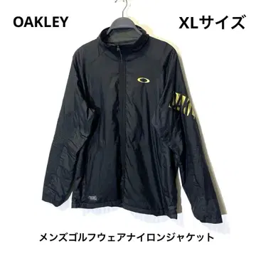 OAKLEY 남성용 골프웨어 나일론 자켓 XL 사이즈 로고