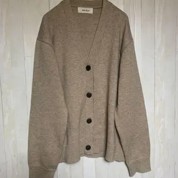 미라 오웬 미들 게이지 앙상블 V넥 가디건